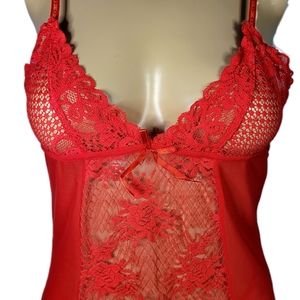 Babydoll lingerie sexy women size M Color Red - 💥2/$25💥